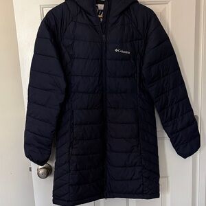 Columbia Navy Quilted Jacket